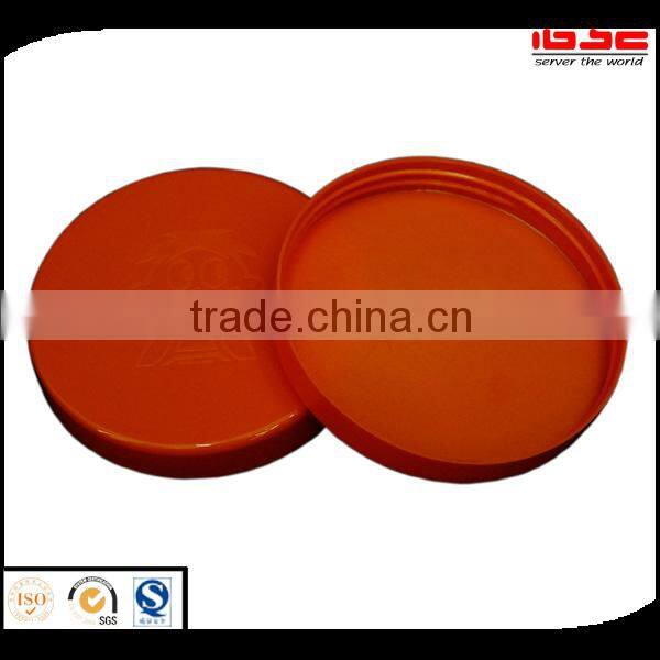 High quality PET plastic bottle red cover