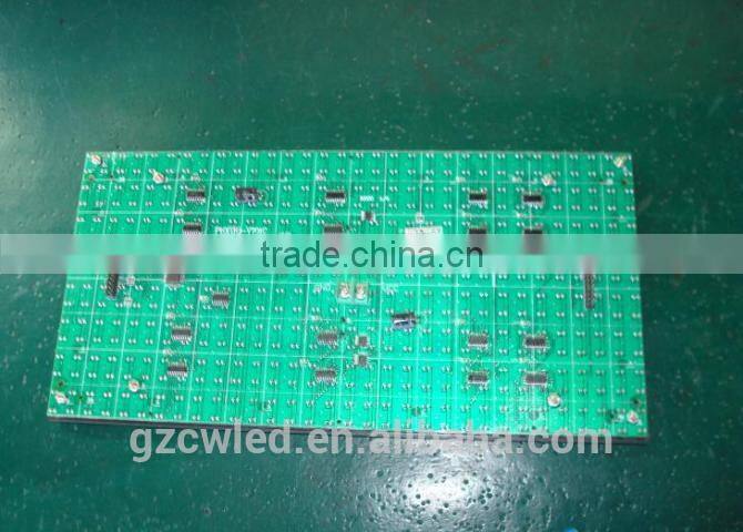 supply led p10 semi outdoor sigle color display screen