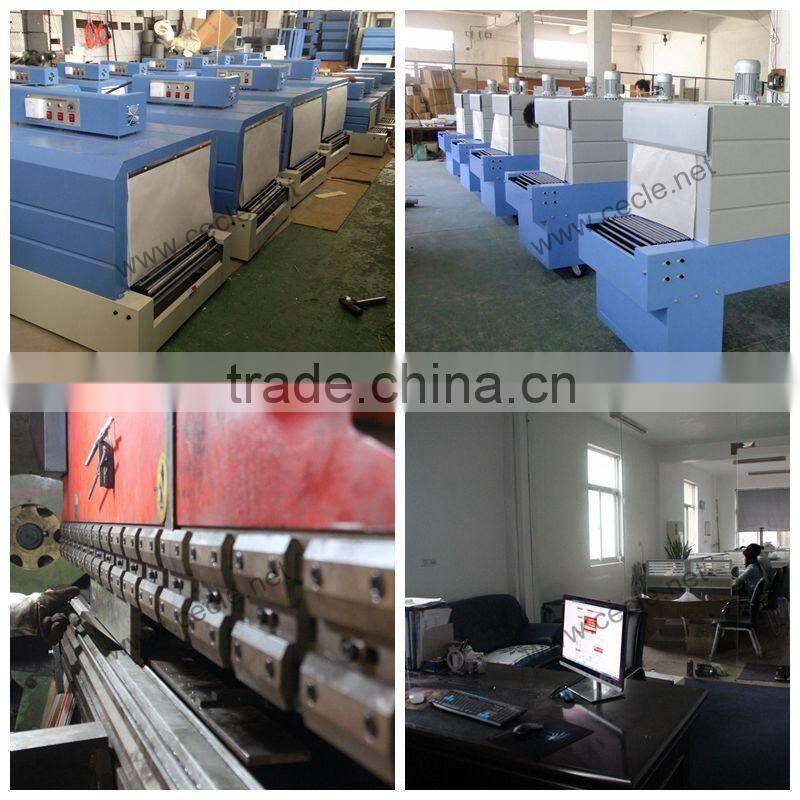 Full automatic 380v L bar shrink wrap machine
