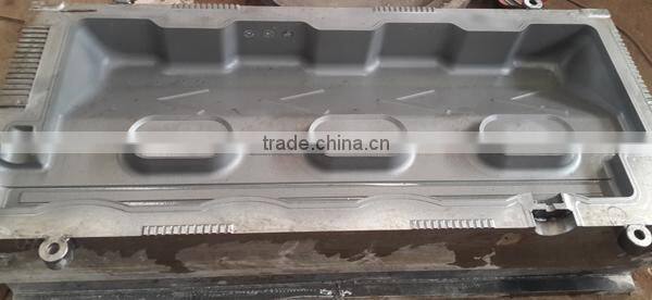 low price customized road barrier blow mould