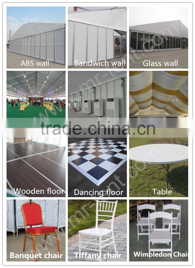 easy to install aluminum frame big event tent for 500 people