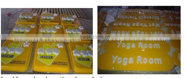 led commercial light box, acryllic advertising light box ,3D acrylic moulding signage