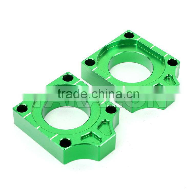 Motocross KAWASAKI KXF250 High Quality CNC Billet Aluminum Anodizing Green Bling Kits