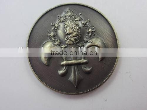 Antique Imitation Style and Souvenir Use cheap custom medals,Challenge coin,zinc alloy coin