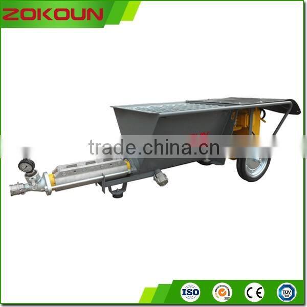 Automatic wall plastering concrete Mixer high pressure pump sprayer