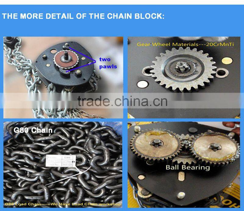 Jukai Lifting Products Manual machines Chain Block