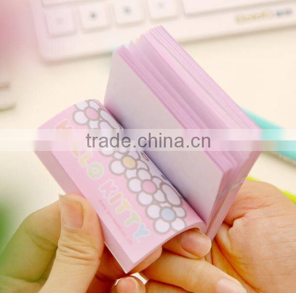 custom note pad with cat in good quality