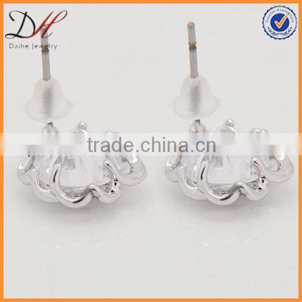 daihe copper shining invisible earrings