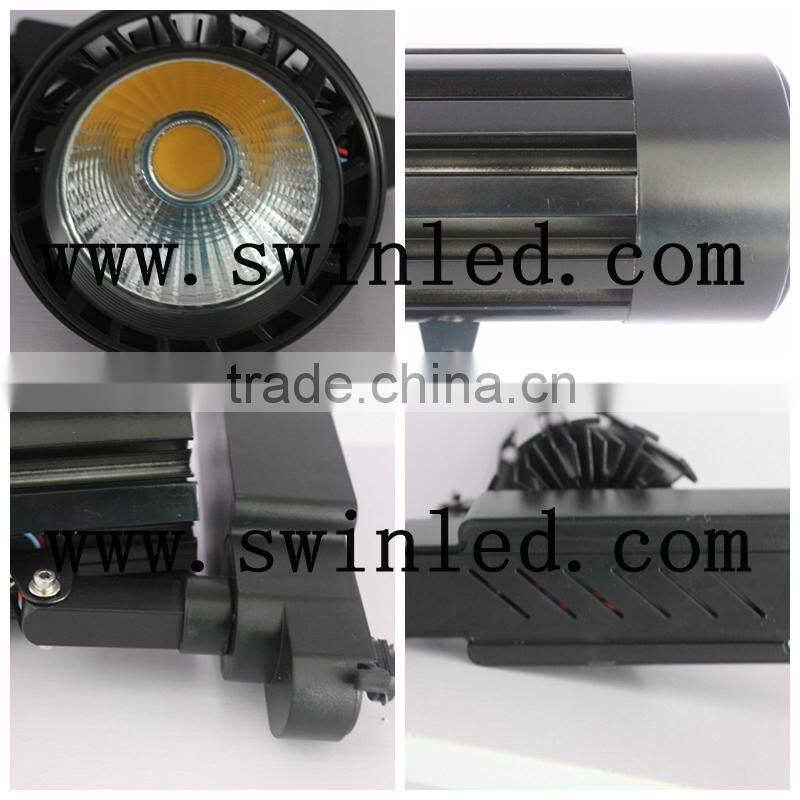 High quality 40W rail cob commercial led track downlight, LED commercial lighting