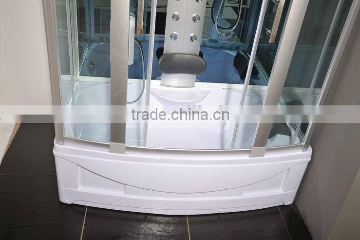 Integral shower cubicle
