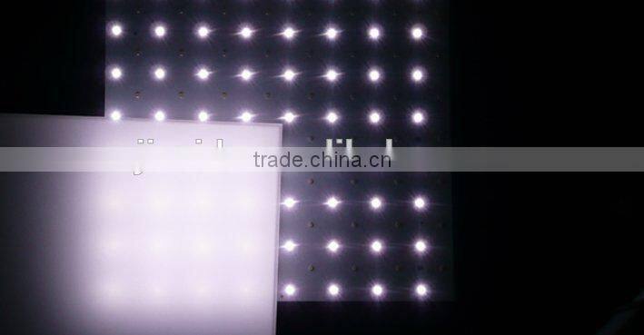 PC material light diffusion plate for led drop lighting plastic back plate