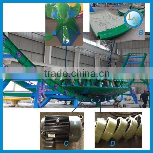 Thrilling rides amusement park equipment Flying UFO ride
