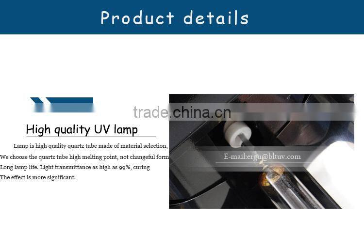 Desktop 400/2 lamp UV light curing machine, UV curing oven ink dryer UV light solid machine uv curing oven