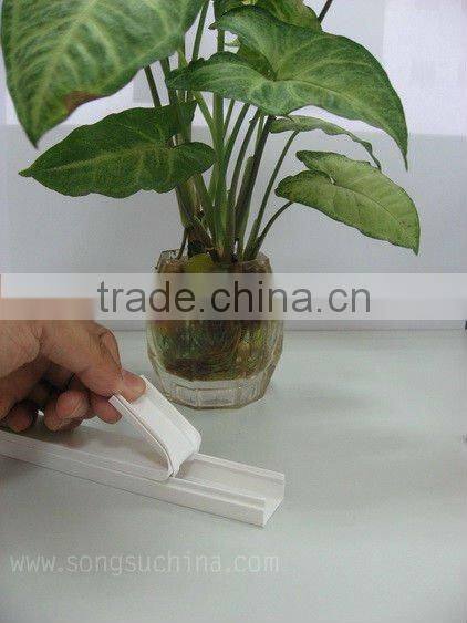 High quality self-adhesive pvc cable canaleta for electrical wiring