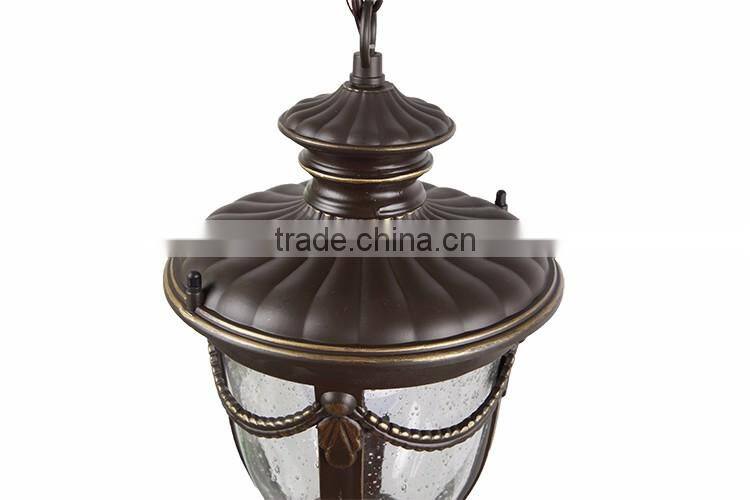 Vintage 110 volt max 300w three head die casting aluminum street lamp