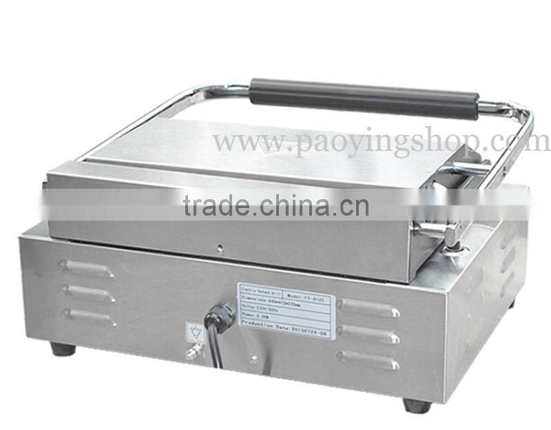 Commercial Use Non-stick Sandwich Plate 220v Electric Panini Contact Grills