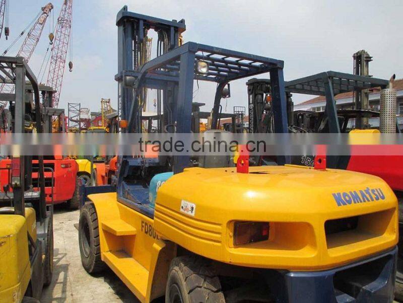 Toyota diesel forklift 7 ton, FD30, FD40, FD50, FD70, FD80, FD100, FD150, used toyota forklift 7 ton