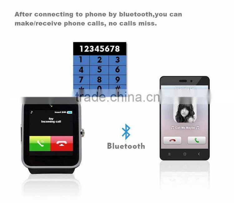 2016 cool mobile phone wrist watch sport for health care gt08