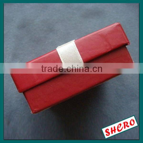 Red paper jewelry box Jewelry gift packaging box