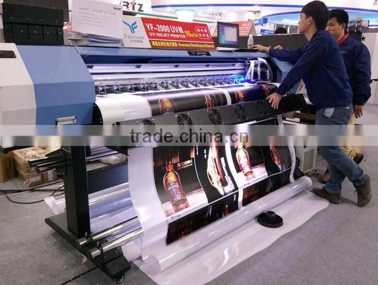 2015 high quality piezoelectric technology DX5 LED UV printers