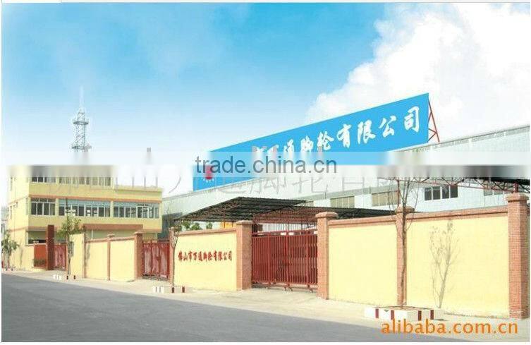 Industrial Gray PVC Stem Brake Caster