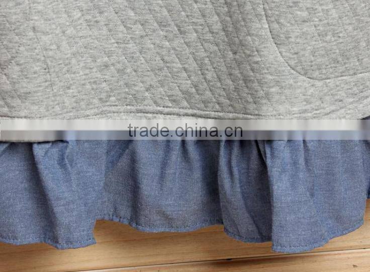 Hot sale autmn pregnant women dress, cotton materinity clothes, factory out let fashional breast-feeding clothes