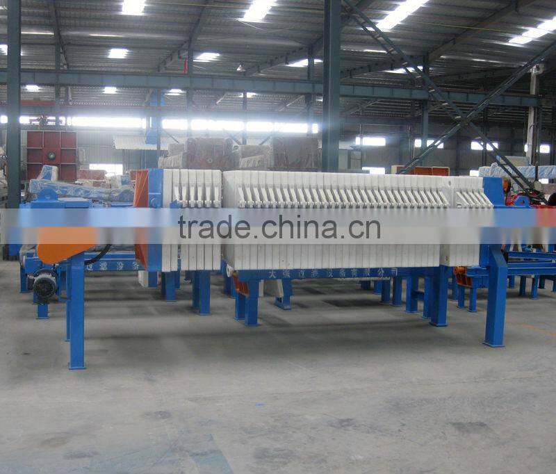 Hydraulic Filter Press for Calcium Treatment