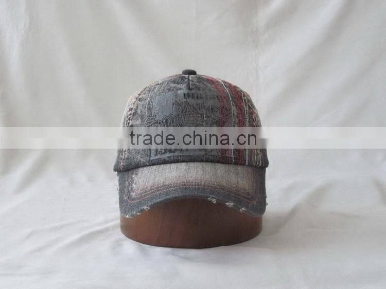 korean two color baseball cap
