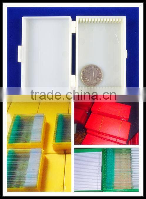 5,10,15.25,30,50 and 100 capacity Plastic slides mailer