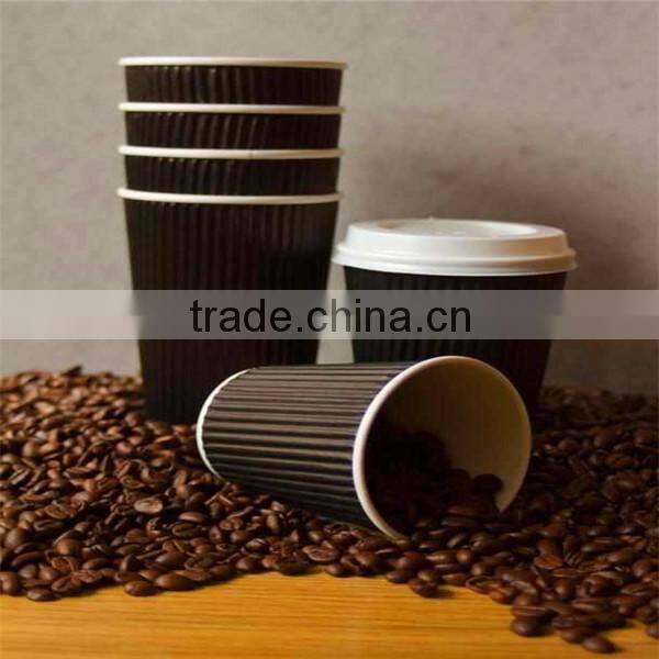 10oz Ripple wall paper cup from China supplier