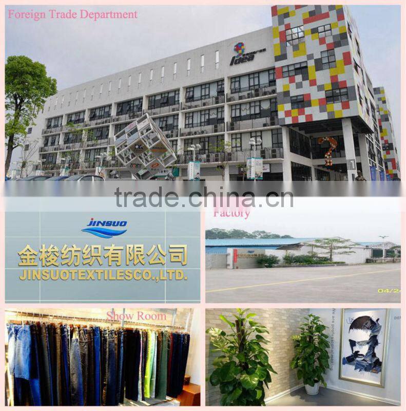 Denim Fabric Light Weight Cotton Elastane Jeans Price Fast Shipment And Good Quality