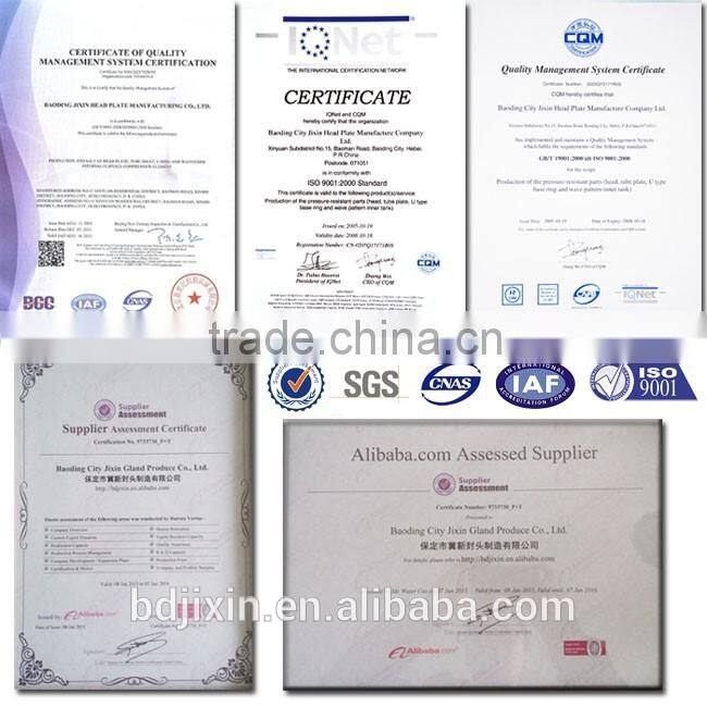 ASME hot pressed carbon steel hemispheres dished ends