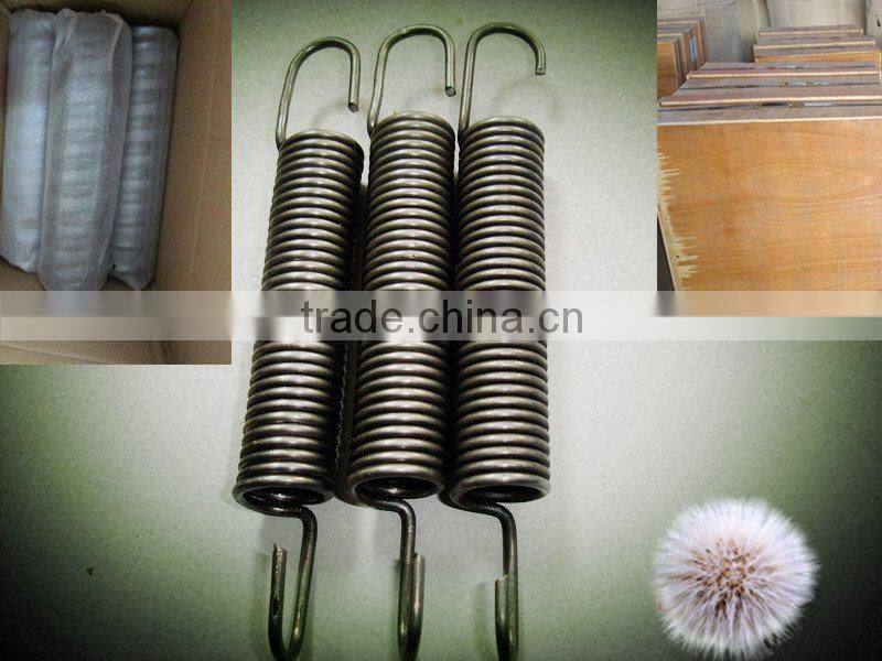 Above precision extension spring
