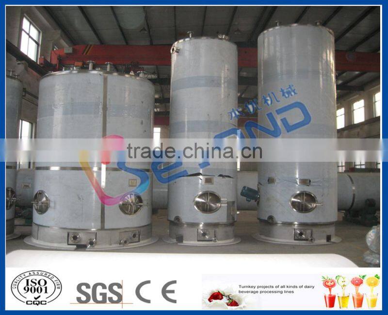 customized stainless steel milk storage tank