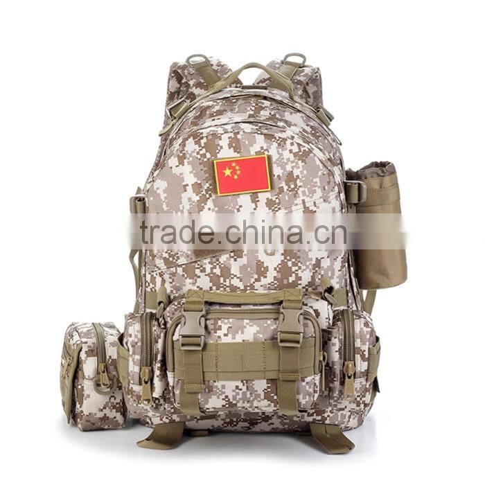 Outdoor Sports 3P Bag Military Backpack for Camping Hiking