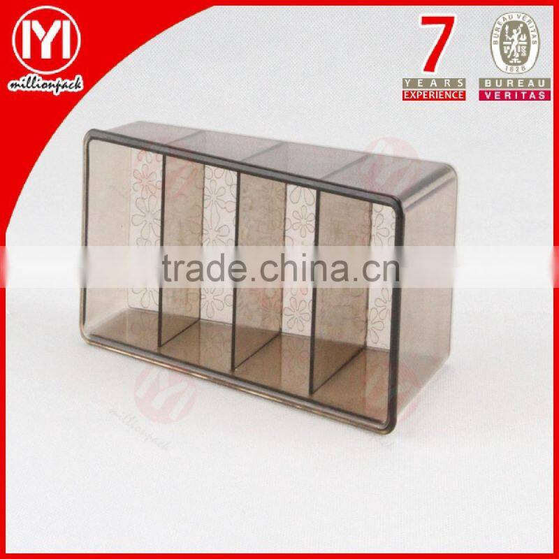Ladder-shaped Plastic Storage Box/Collecting Box with 4 compartment