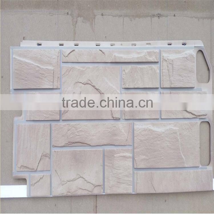 Random Rock Siding faux stone wall panel brick wall panel