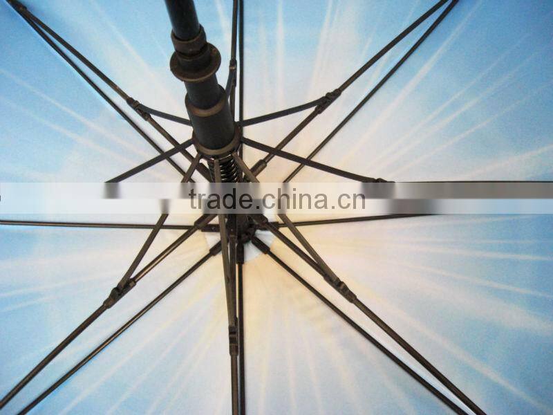 2016 New Model Golf Automatic Open Umbrella With Double Canopies