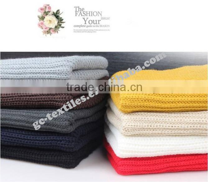 100% acrylic solid color pashmina scarf for lady