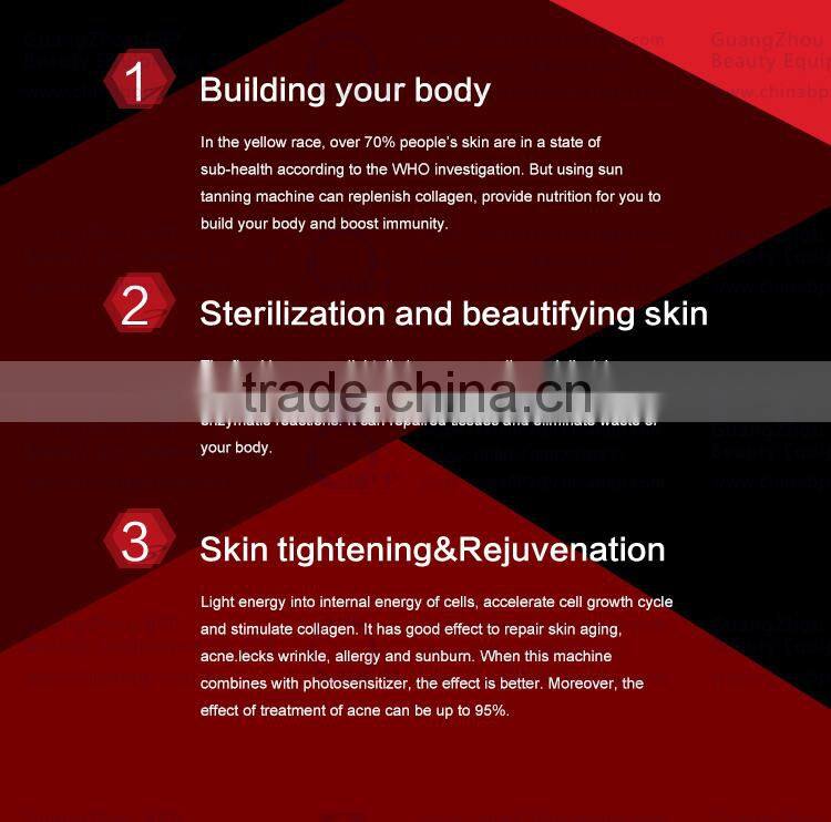 2016latest with high quality solarium infrared tanning bed