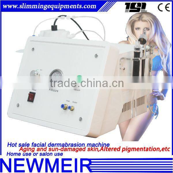 Newmeir 3 in 1 diamond dermabrasion skin peel Oxy jet oxygen spray peeling diamond machine