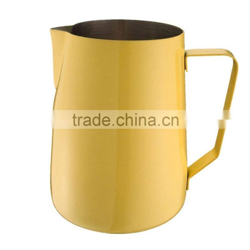 600ml Stainless Steel Garland Cup Garland Cylinder Milk Cup Vacuum Cup Japanese Milk Pitcher