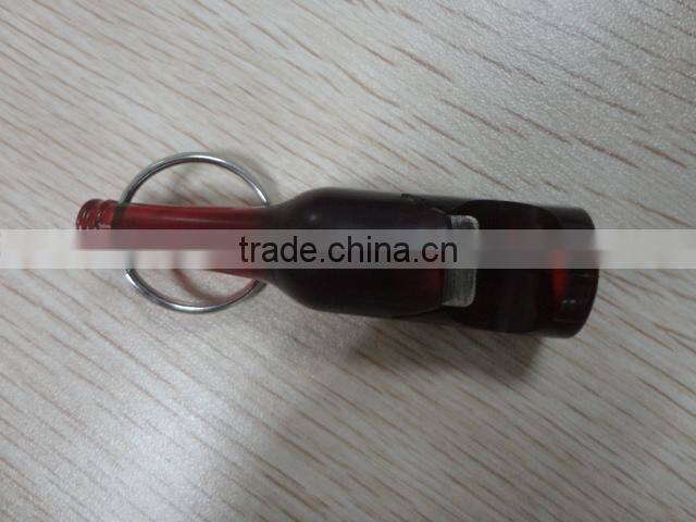 bottle shaped plastic bottle opener