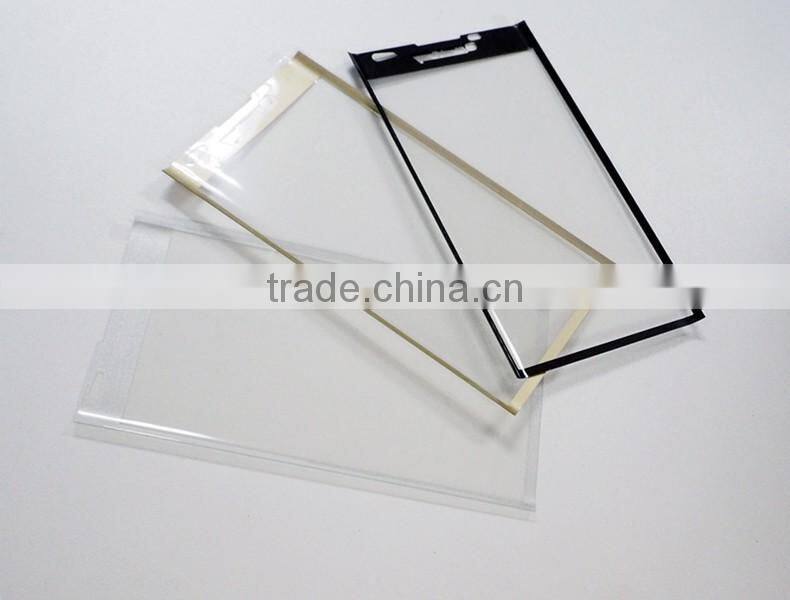 HOT SELL 9H 3D curved full cover tempered glass screen protector film for Blackberry Priv Venice anti-explosion 0.2mm glass
