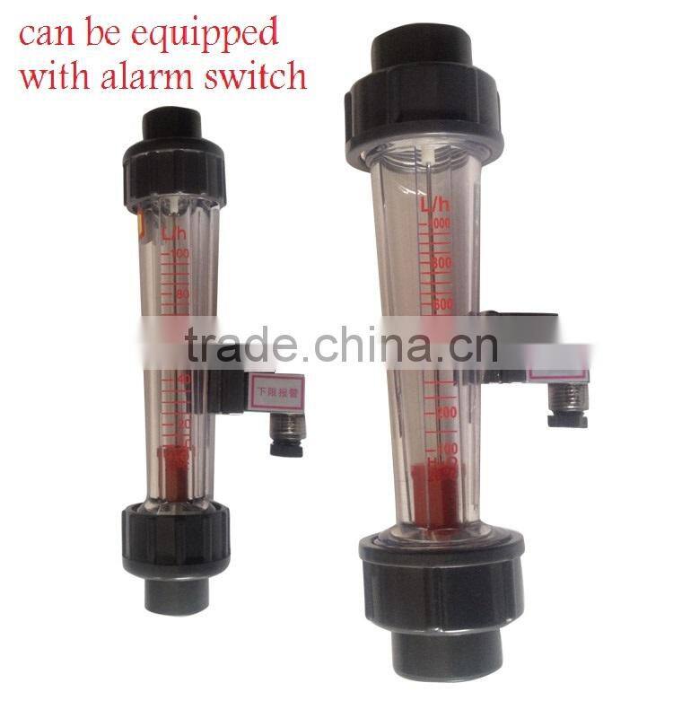 Top Quality Chemical resistant flow meter sensor 4-20ma with 1000LPM and plastic injection molding