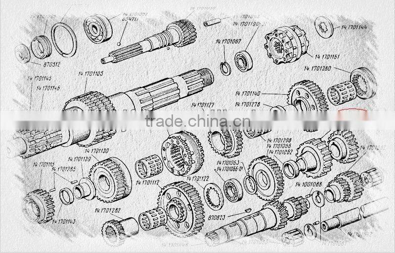 KAMAZ GEAR 14-1701055