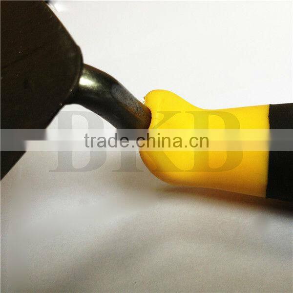 9 inch stainless steel diamond shape putty knife with rubber handle