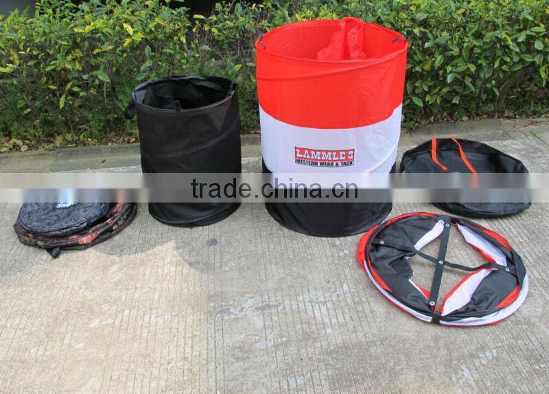 three color pop up barrel cover attractive for your old barrel covers