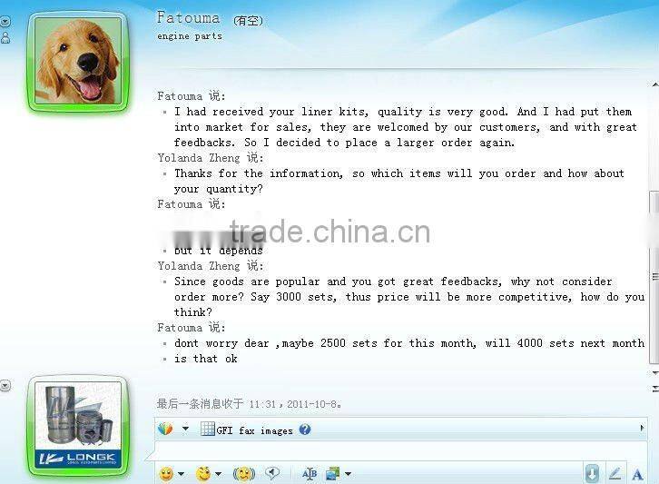 8140.23.2585 engine cylinder liner for fiat