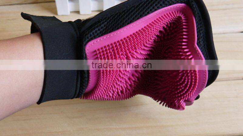pet washing gloves
